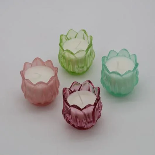 Glass Candle Holder