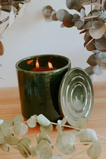 Terracotta Candle Decor