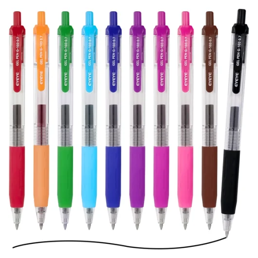 Stylo Gel Coloré