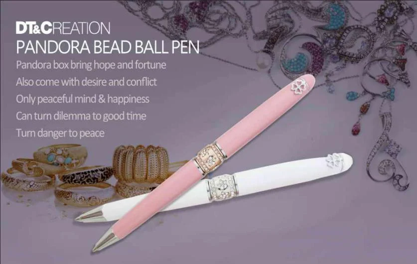 Heart-to-Heart Pandora Crystal Ball Pen