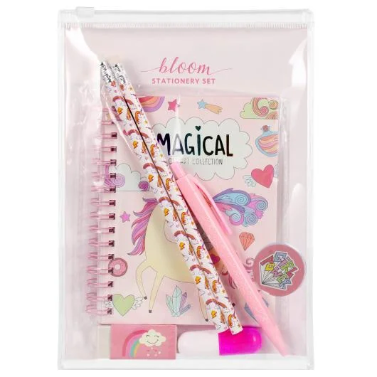 Magical Unicorn Stationery Set