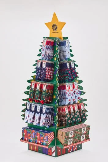Christmastree Pattern Socks