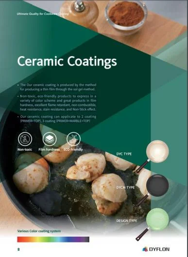 Ceramic Cookware Coatings