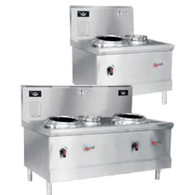 INDUC Forno/ piano per wok a induzione commerciale