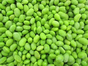 Frozen shelled edamame