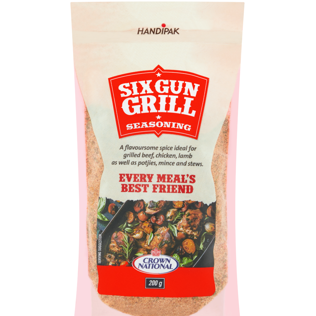 SIX GUN GRILL SEASONING 200g