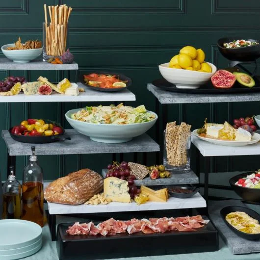 Dalebrook Manhattan and Pigment Buffet Display