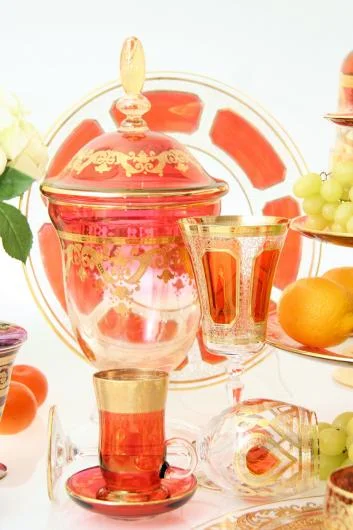 Combi Bezaklangan Kristal Shisha Mahsulotlari
