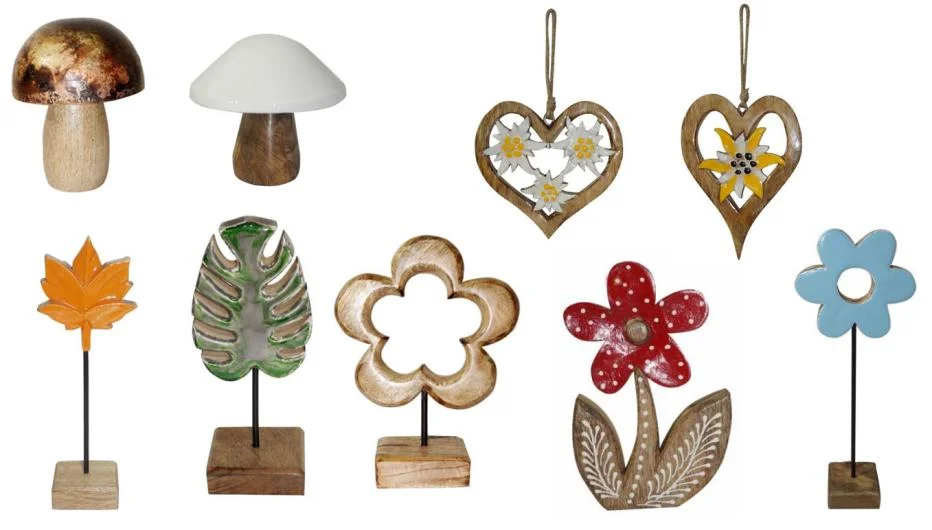 Mango Wood Easter Summer Spring Decor