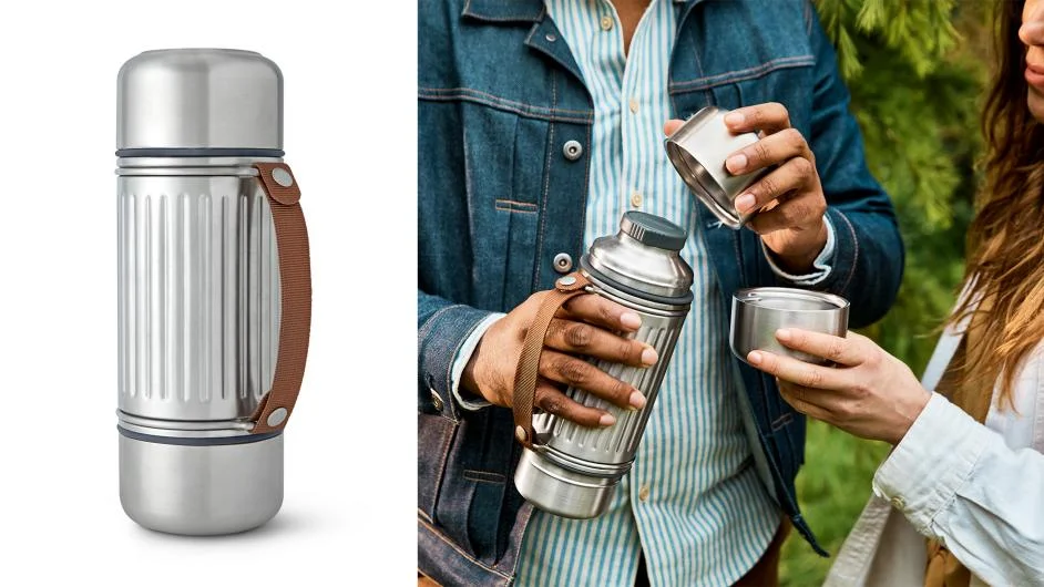Explorer Flask Duo 1L Stainless Steel Flask