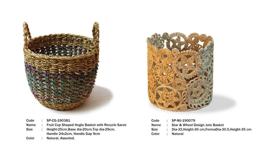 CORR Jute Storage Basket