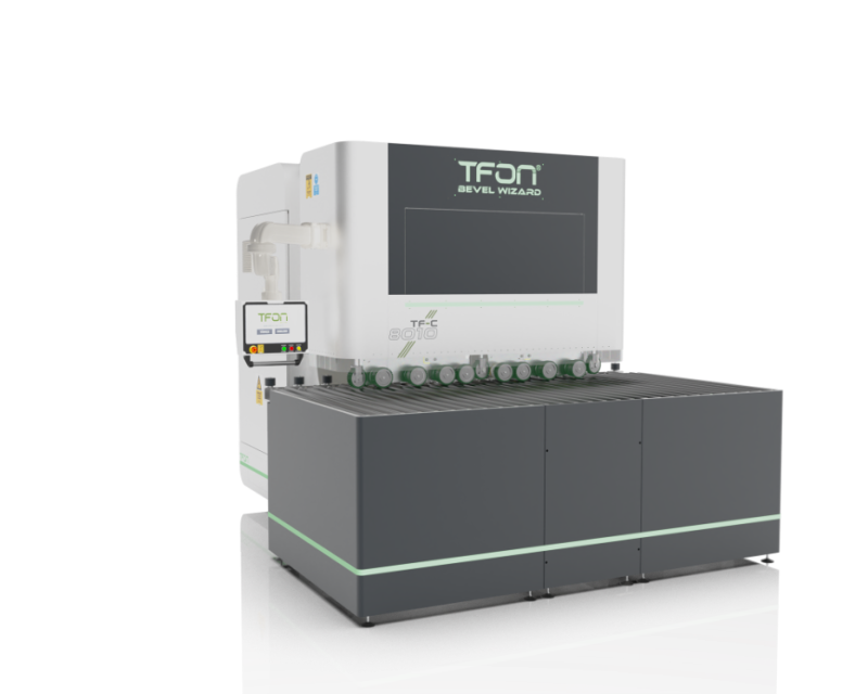 Mesin deburring kepingan logam Tfon Bevel Wizard