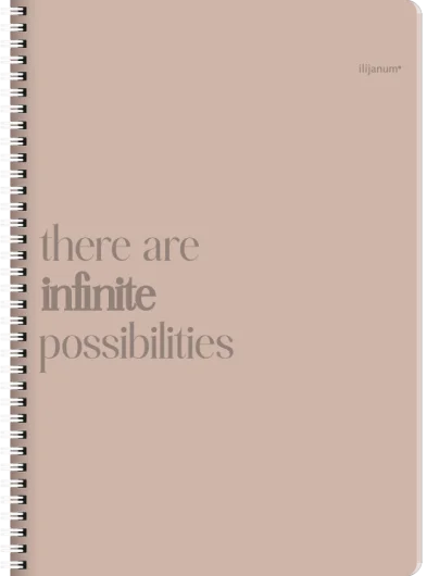 Infinity Spiral Notebooks
