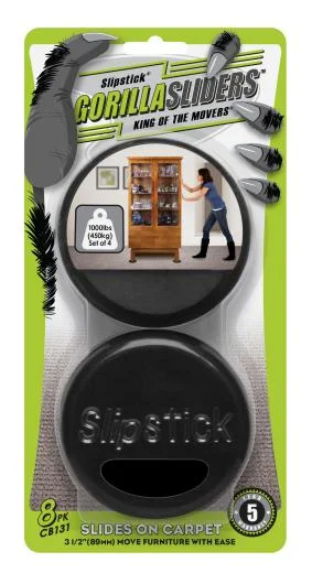 Slipstick CB131 Gorilla Furniture Sliders