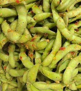 Frozen seasoned edamame (Wasabi flavor)
