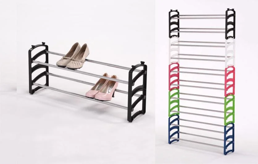 2-Tier Flexible Shoes Rack