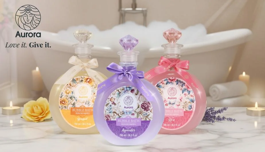 คอลเลกชันอาบน้ำฟอง Aurora