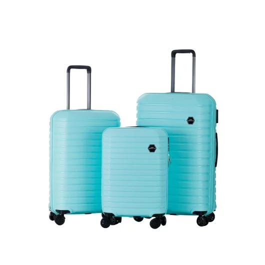 VANILLE ABS 3-Piece Trolley Luggage Set