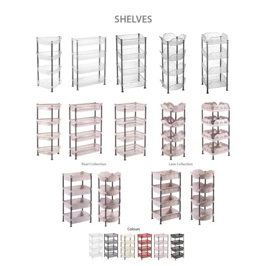 Plastic Storage Shelves