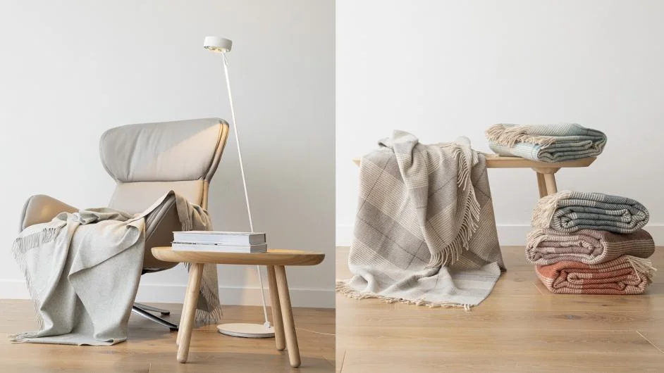 Merino Baby Alpaca and Cashmere Throws