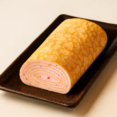 Bolo de crepe de morango de Hokkaido