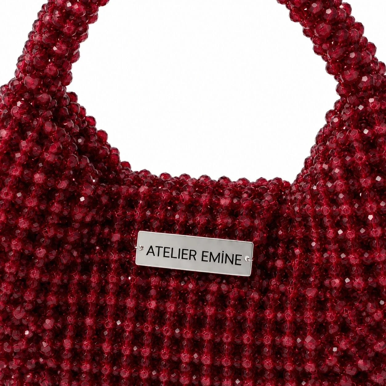 Stracci Berry Handmade Crystal Shoulder Bag