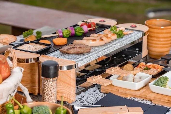 Raclette Grill Set