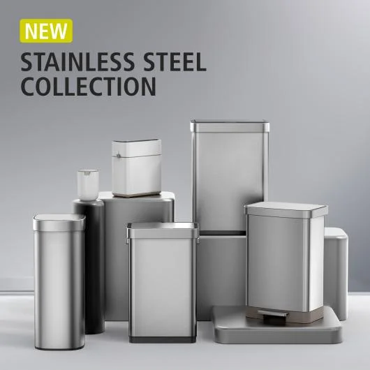 EKO Stainless Steel Bin Collection