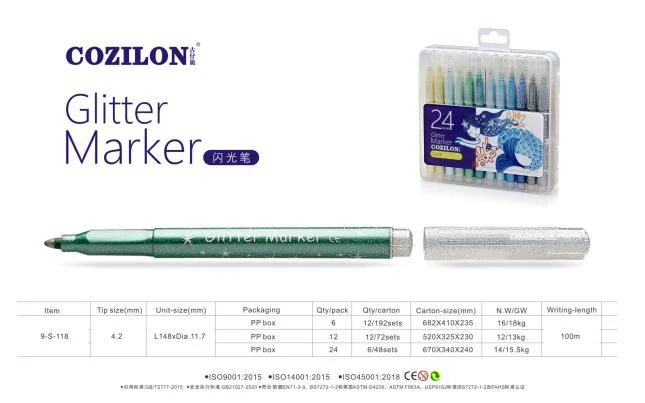 Glitter Marker Pen