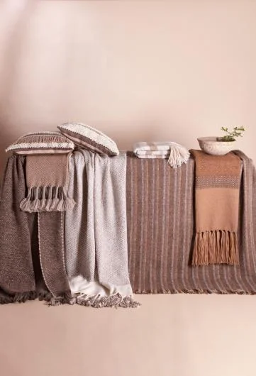 Handwoven Alpaca Throws