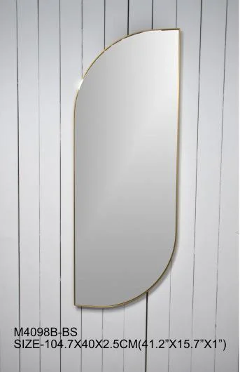 M4098B-BS Leaf Shaped Wall Mirror