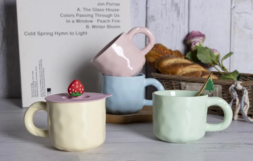 Modern Minimalist Mugs with Lids
