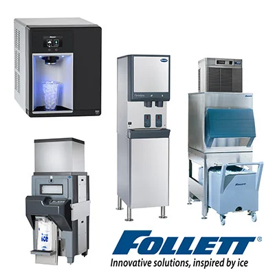 เครื่องจ่ายน้ำแข็งและน้ำเชิงพาณิชย์ Follett